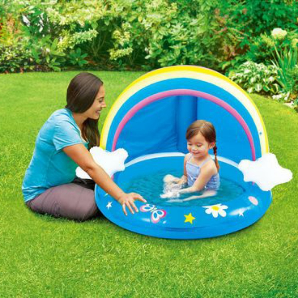 NEW Play Day Baby Shade Pool- Rainbow Design